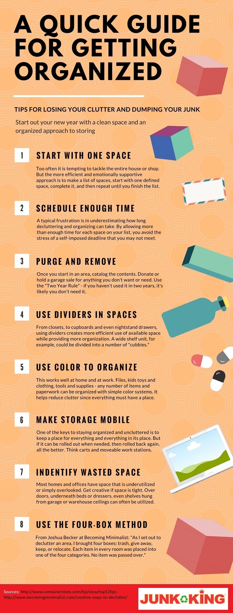 tips-for-decluttering-and-organizing-for-the-new-year-infographic