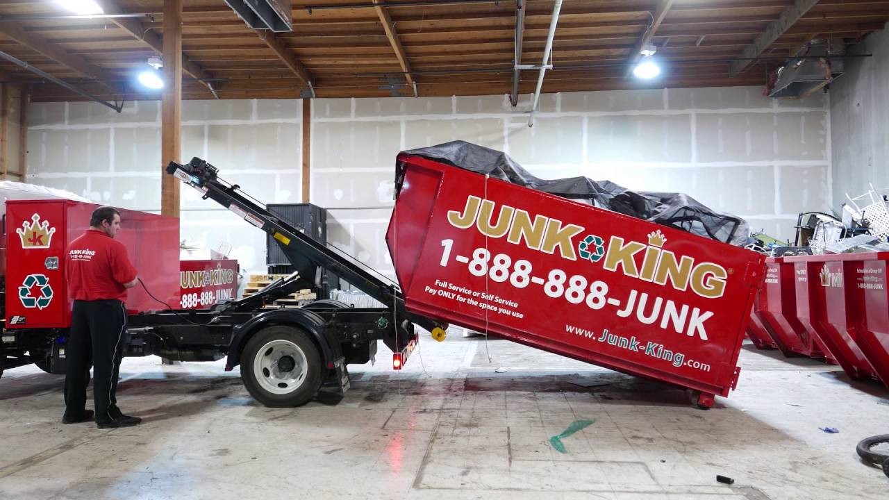Recycle with a Junk King Dumpster in Fairfax